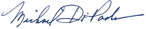Mike DiPaolo's signature